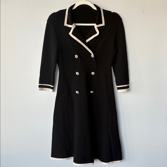 Fitted classy black & cream Dress (comparable to Chanel dress in last photo!) - Picture 10 of 10